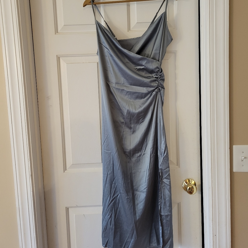 CIDER Blue Dress Medium